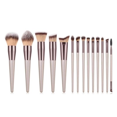 Cheap makeup brushes tool cosmetic powder eye shadow artificial fiber makeup brush set